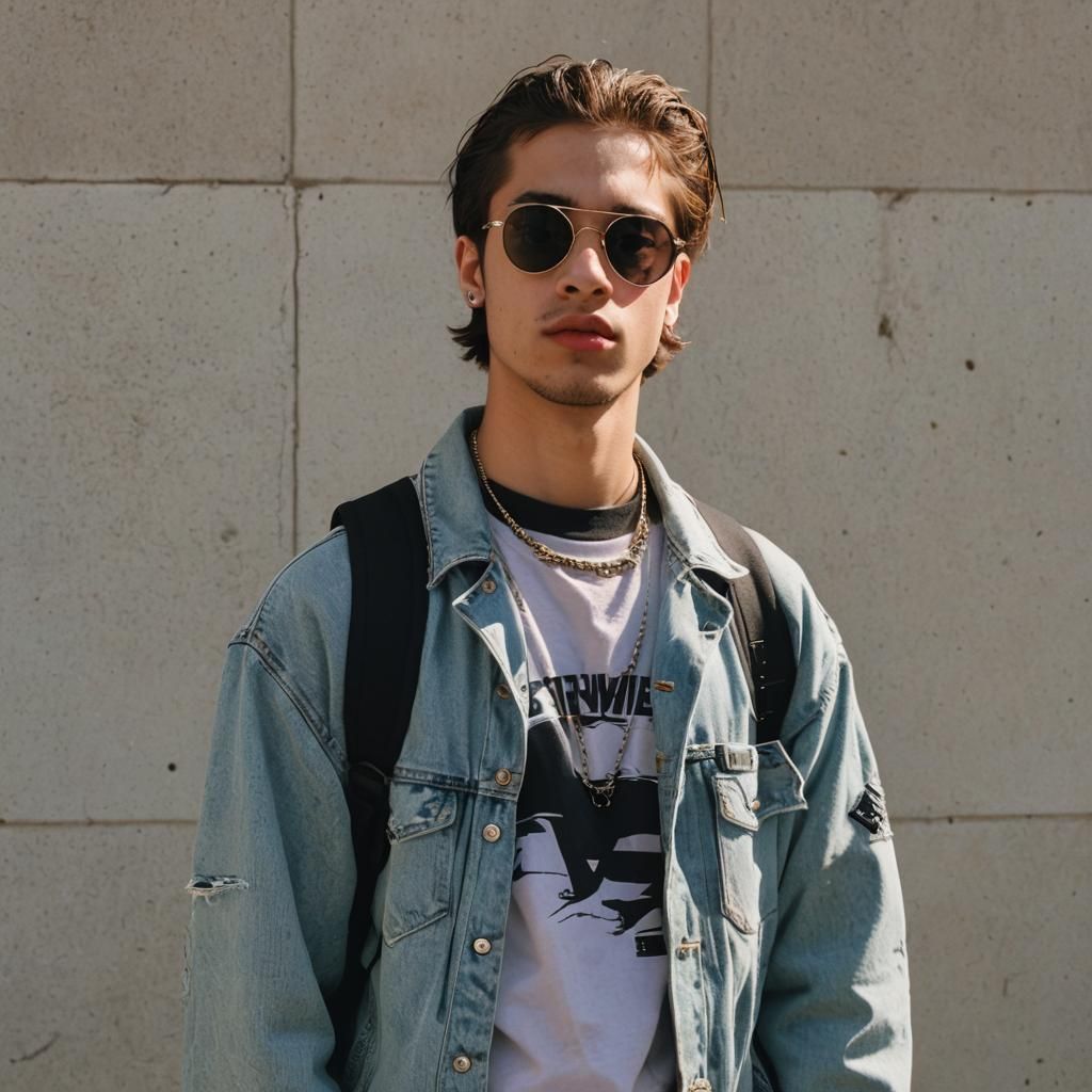 Grunge Alpha Sigma Romero in Y2K and Gen Z Style