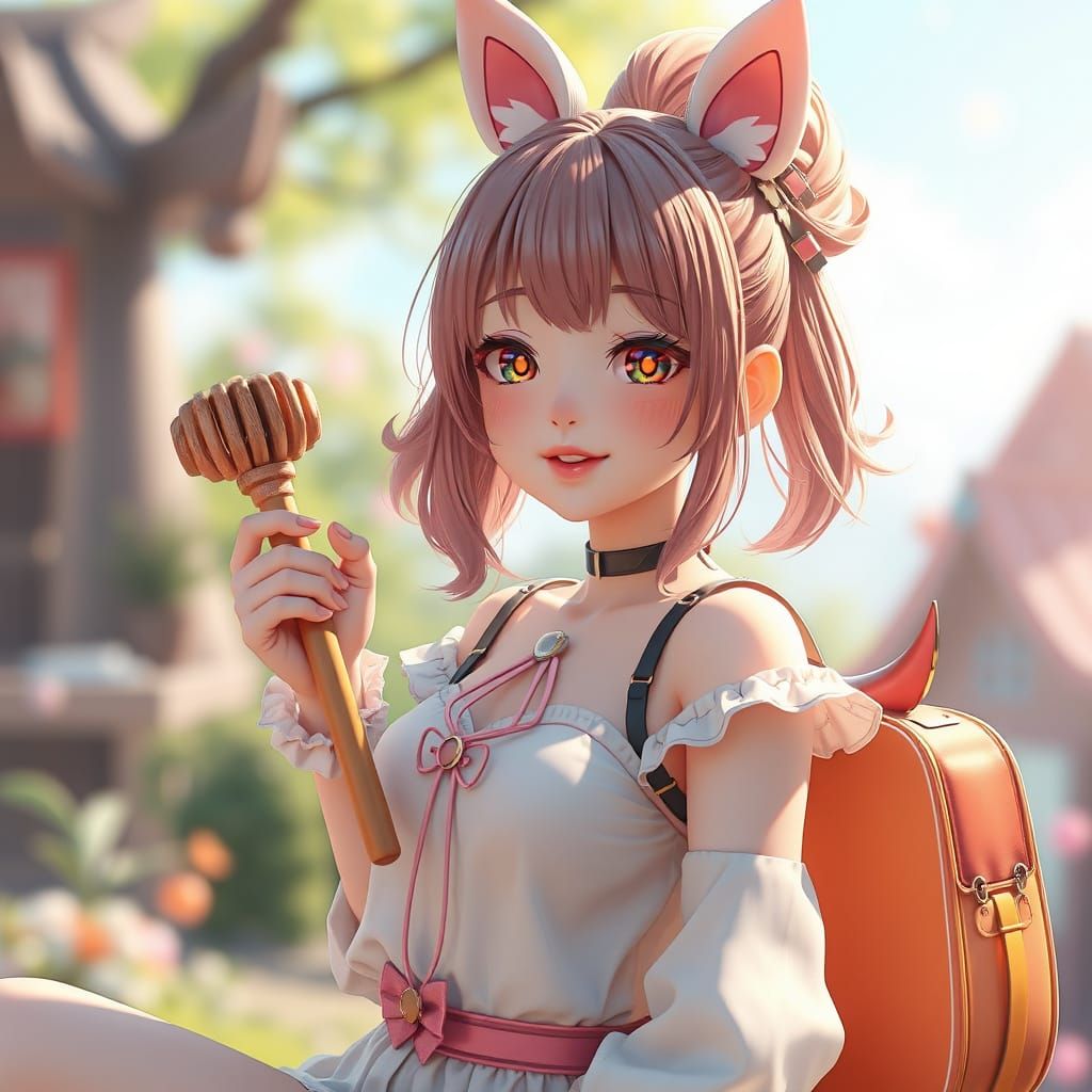 Breathtaking 3D Anime Goddess