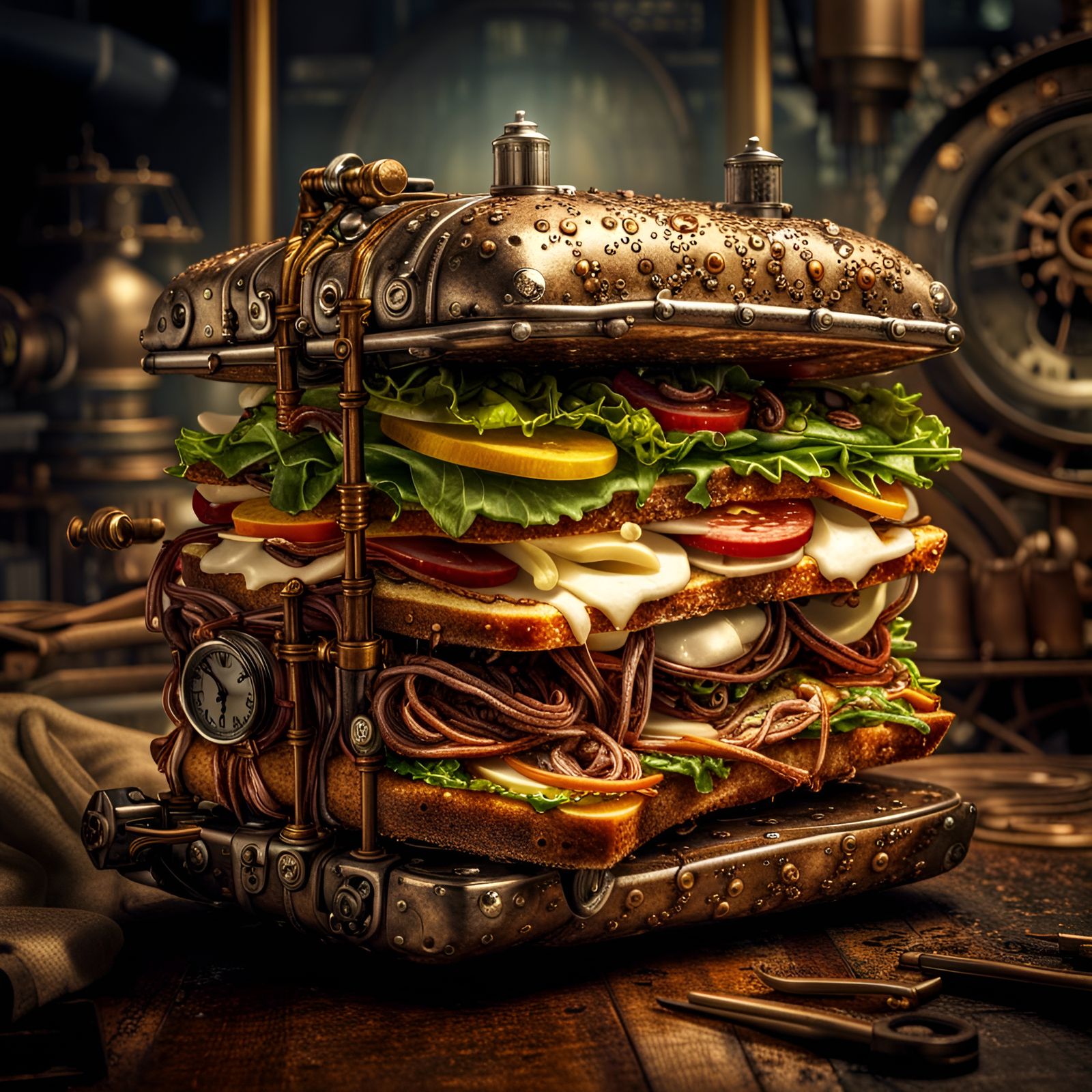 Steampunk Sandwich