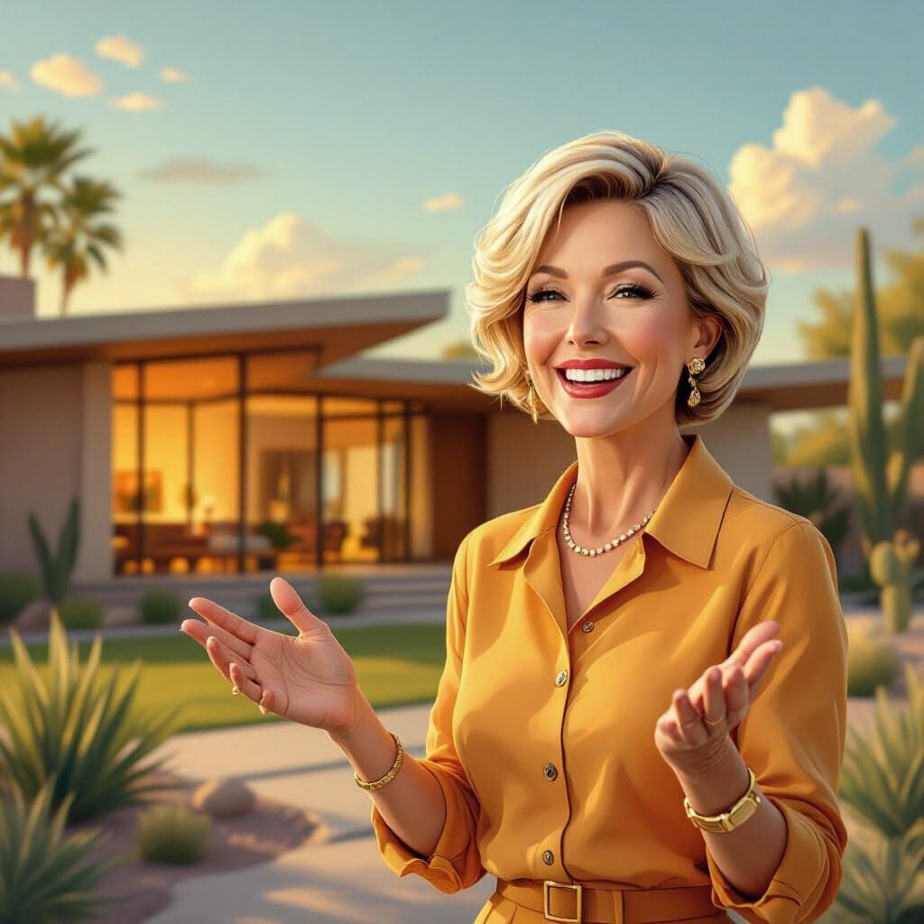 Woman Discusses Mid-Century Modern Homes & Investment in Tem...