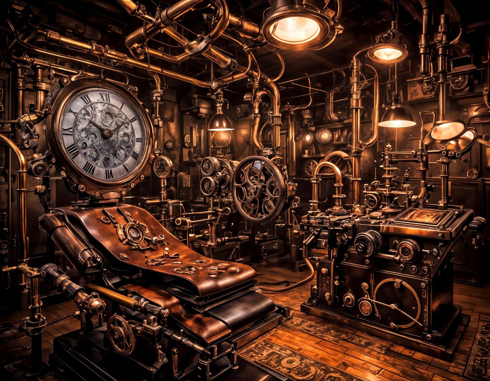 Steampunk Dentist Office