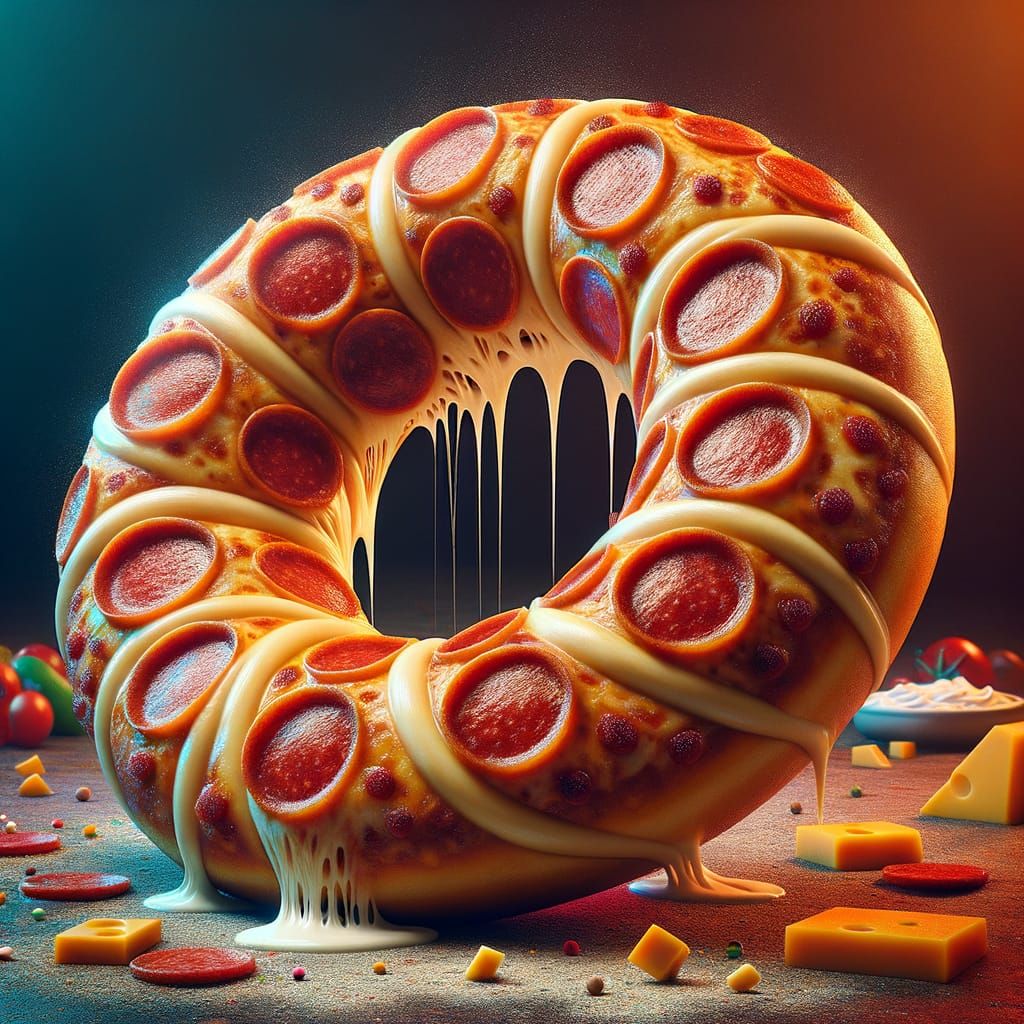 Toroidal Pepperoni Pizza: A Delicious Algebraic Concept