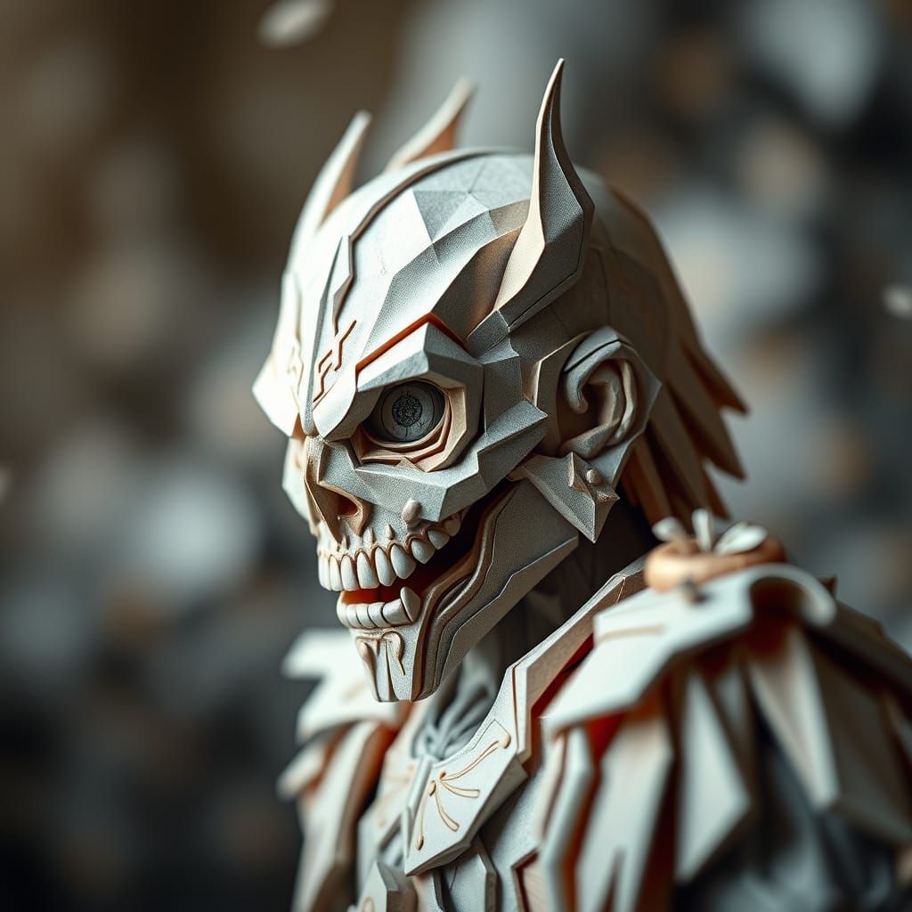 Origami Eddie: Papercraft Iron Maiden Mascot