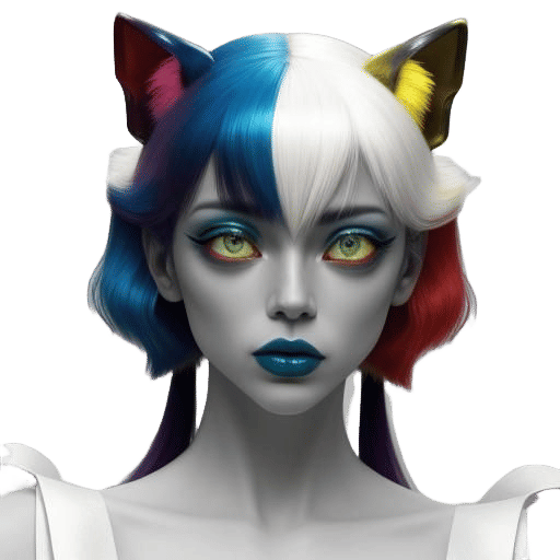 Vibrant Surrealism: A Hyperrealistic Maximalist Masterpiece