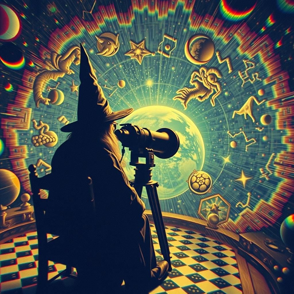 Wizard of Oz Hologram in Vintage 3D Art