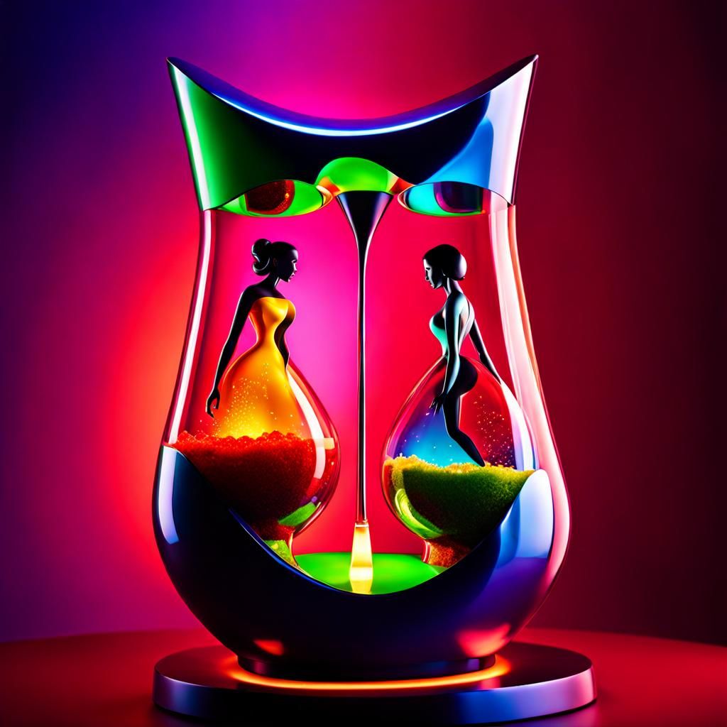 Liquid Romance in a Lava Lamp