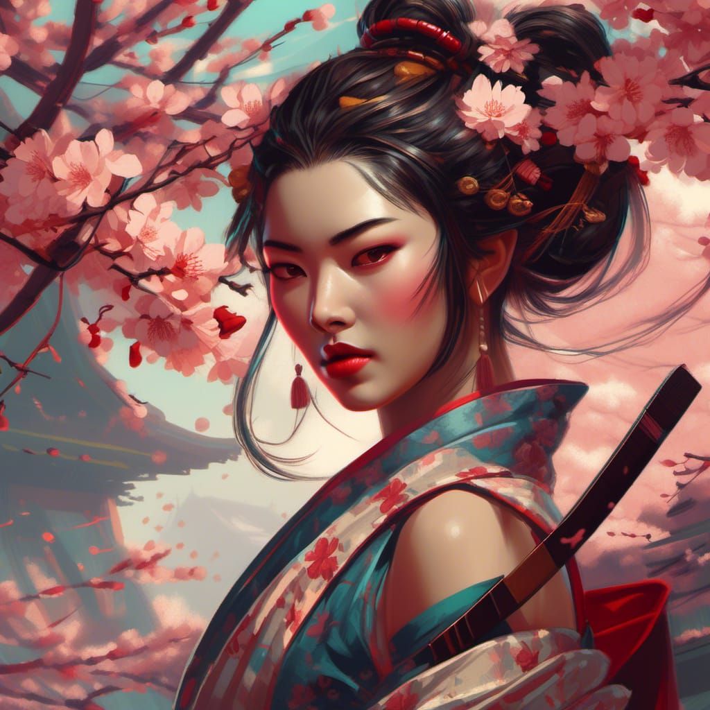 Samurai woman