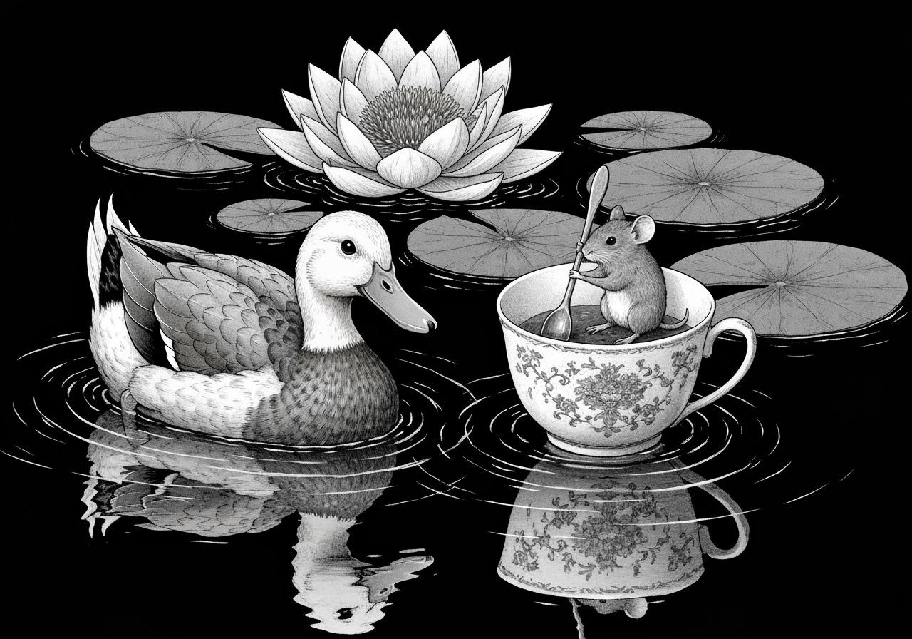 The duck and the mouse