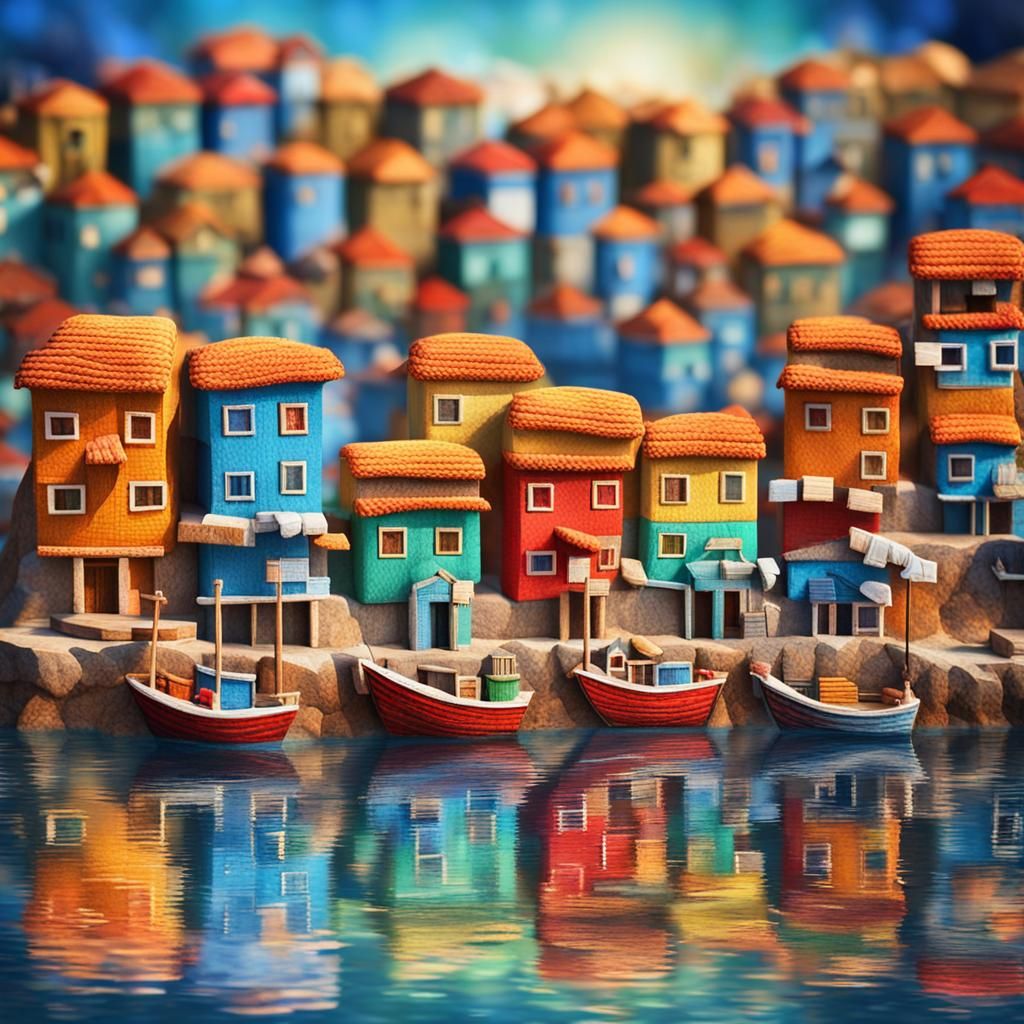 Turkish fishing village