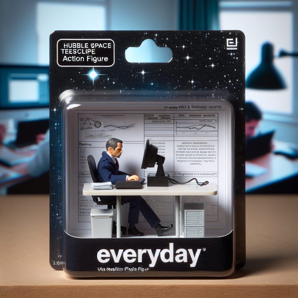 Ultra Realistic Plastic Action Figure in Transparent Package