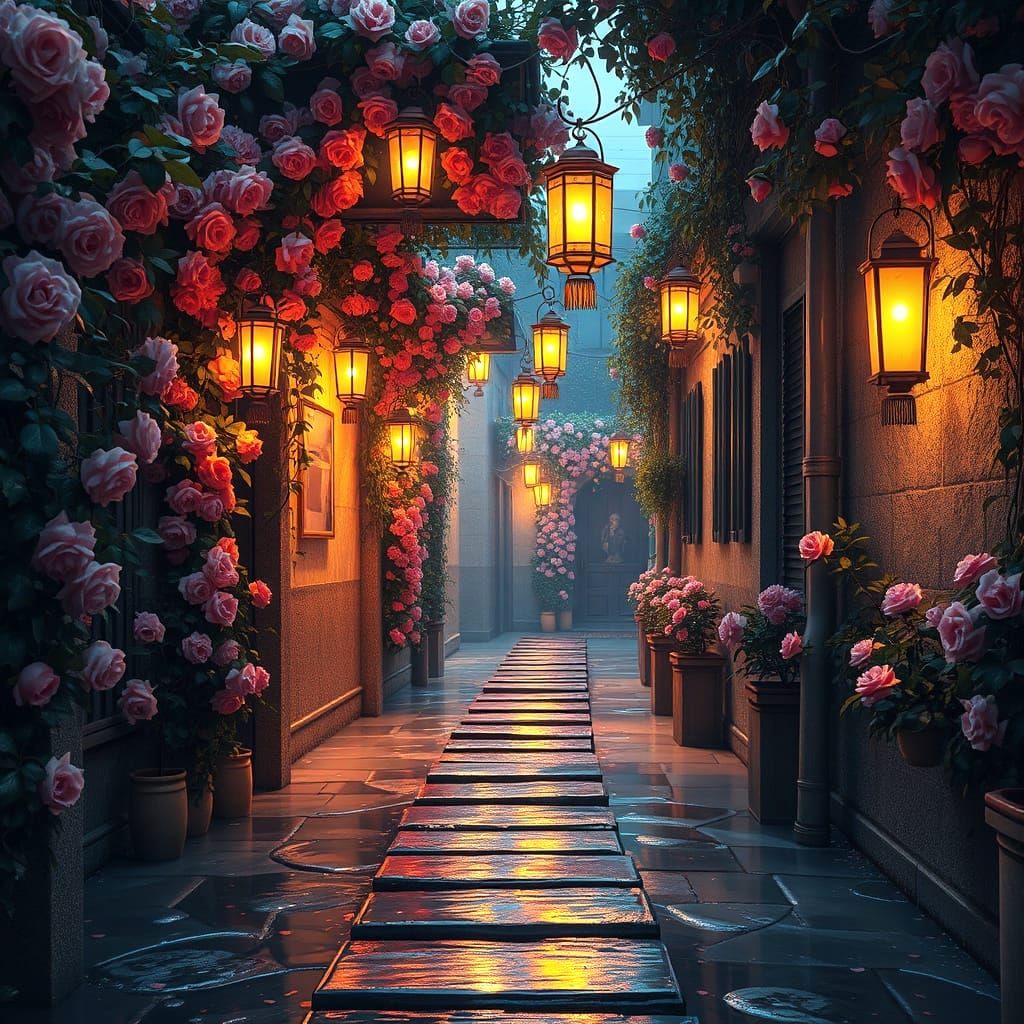 An intricately detailed and maximalist HD colorful image pai...