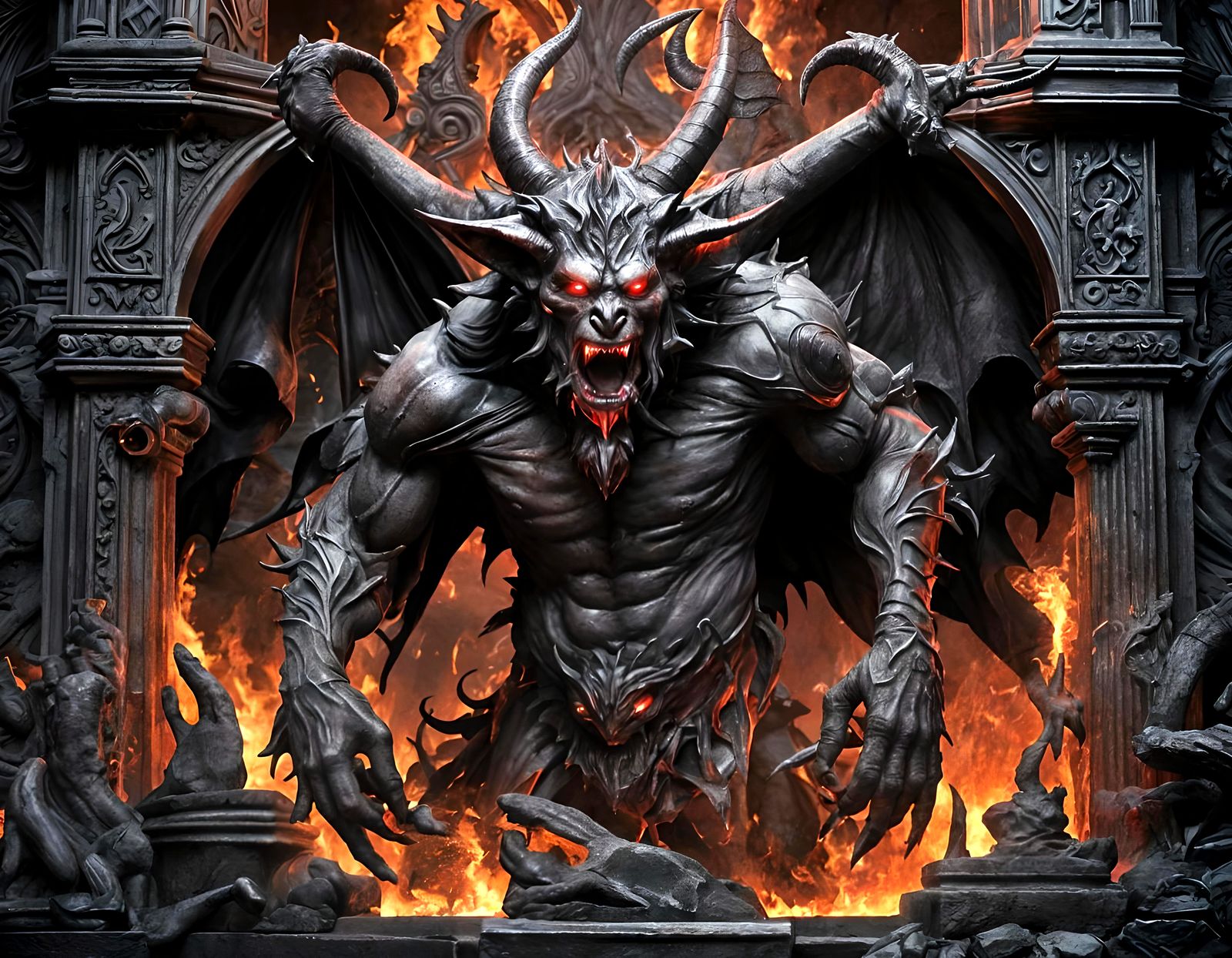 at the gates of hell