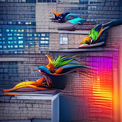 Unexpected Feathers
