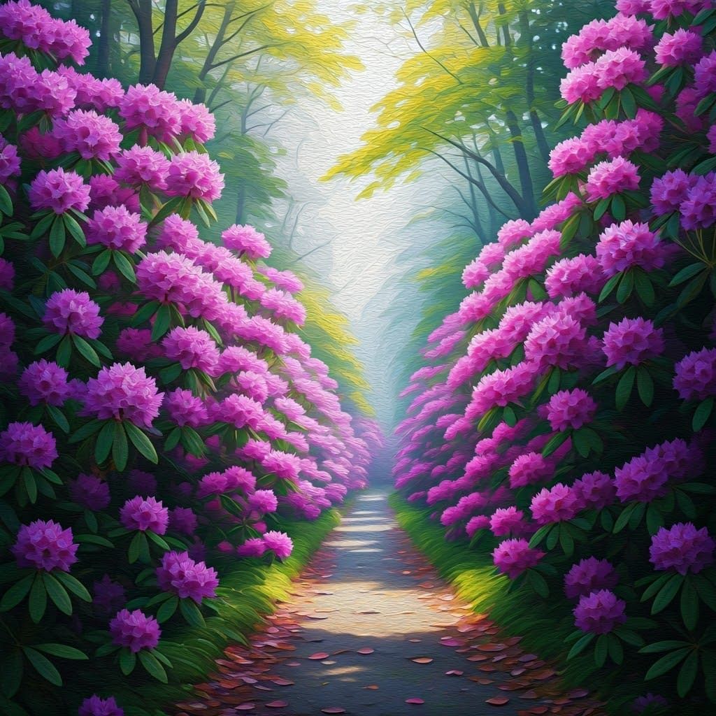 Rhododendron Tunnels in Ireland: An Impressionistic Landscap...