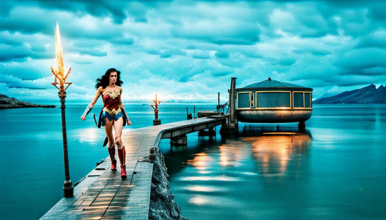 Jennifer Connelly as Wonder Woman in 4K