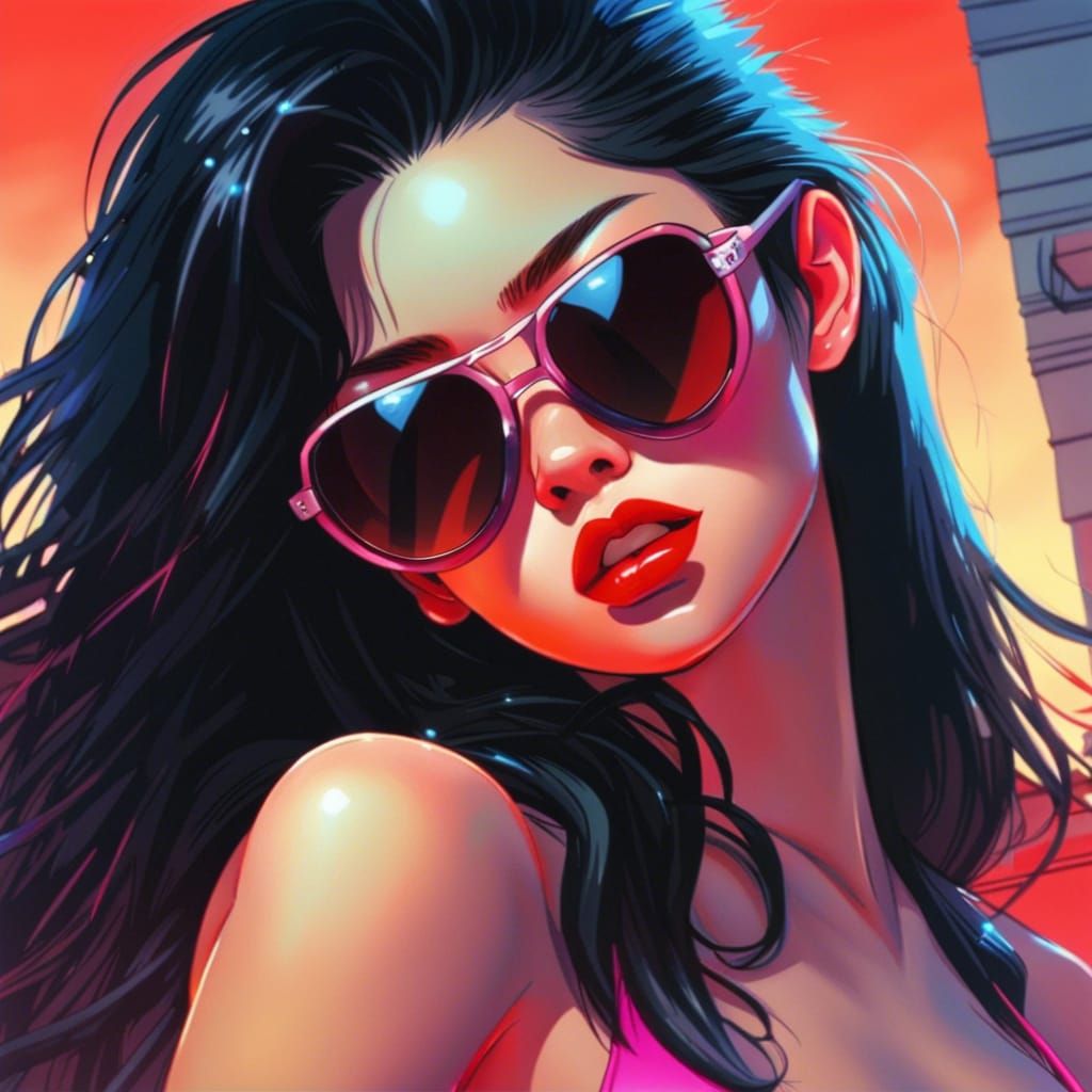 Vampire Summer: Realistic Anime Art Style