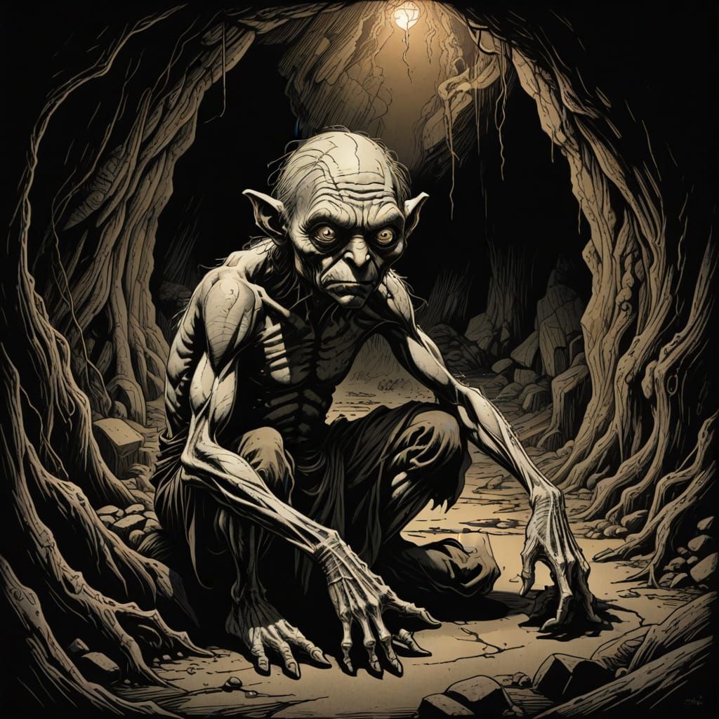 Ethereal Dark Fantasy Art