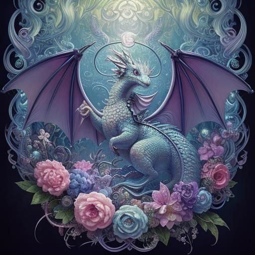 Floral Dragon
