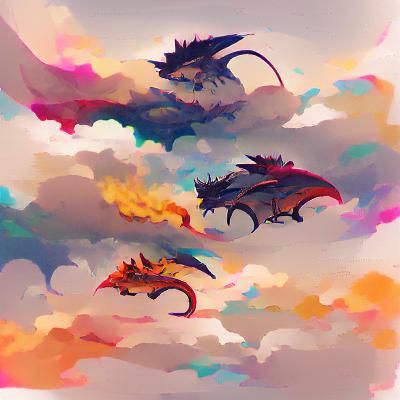 Classic Dragon Generated by AI