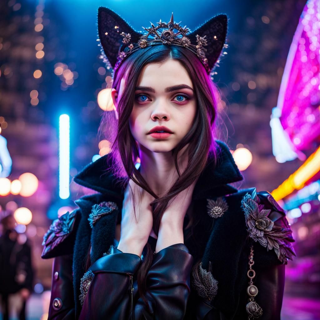 India Eisley Digital Portrait: Photorealistic Rendering