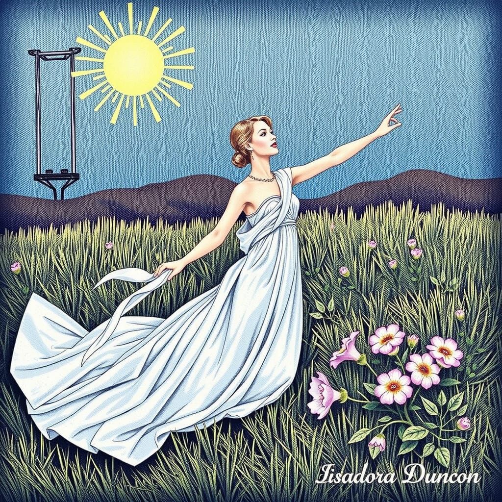 Isadora Duncan in Soft Focus