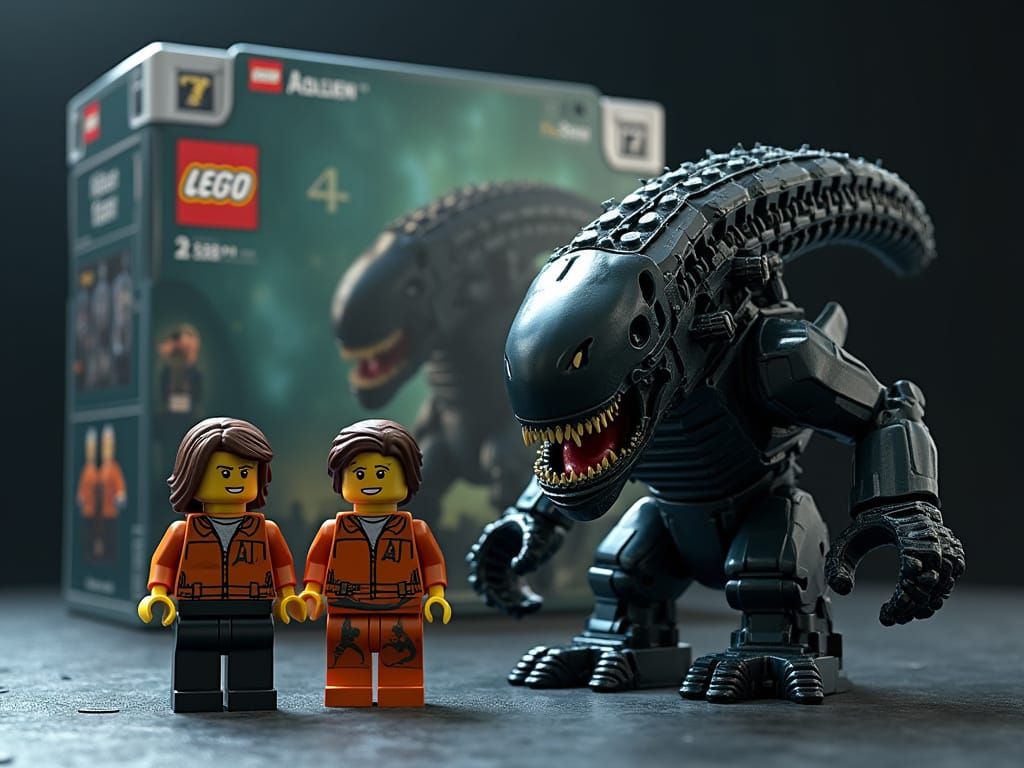 LEGO from the Alien movie