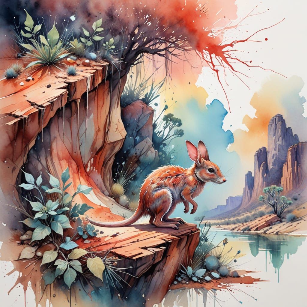 Surreal Australian Outback Transcends Reality