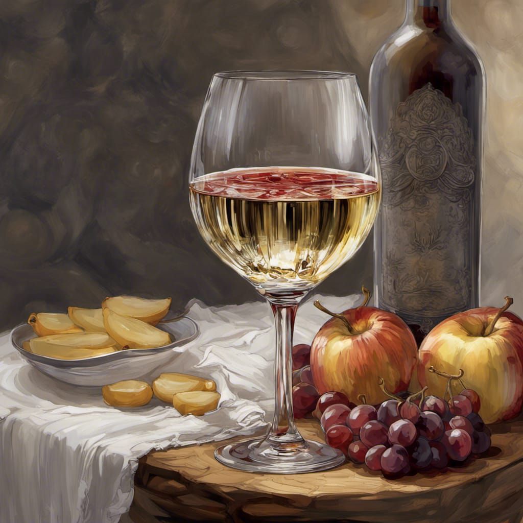 Wine Storm: Sailboat on Red Sea, Hyperrealistic