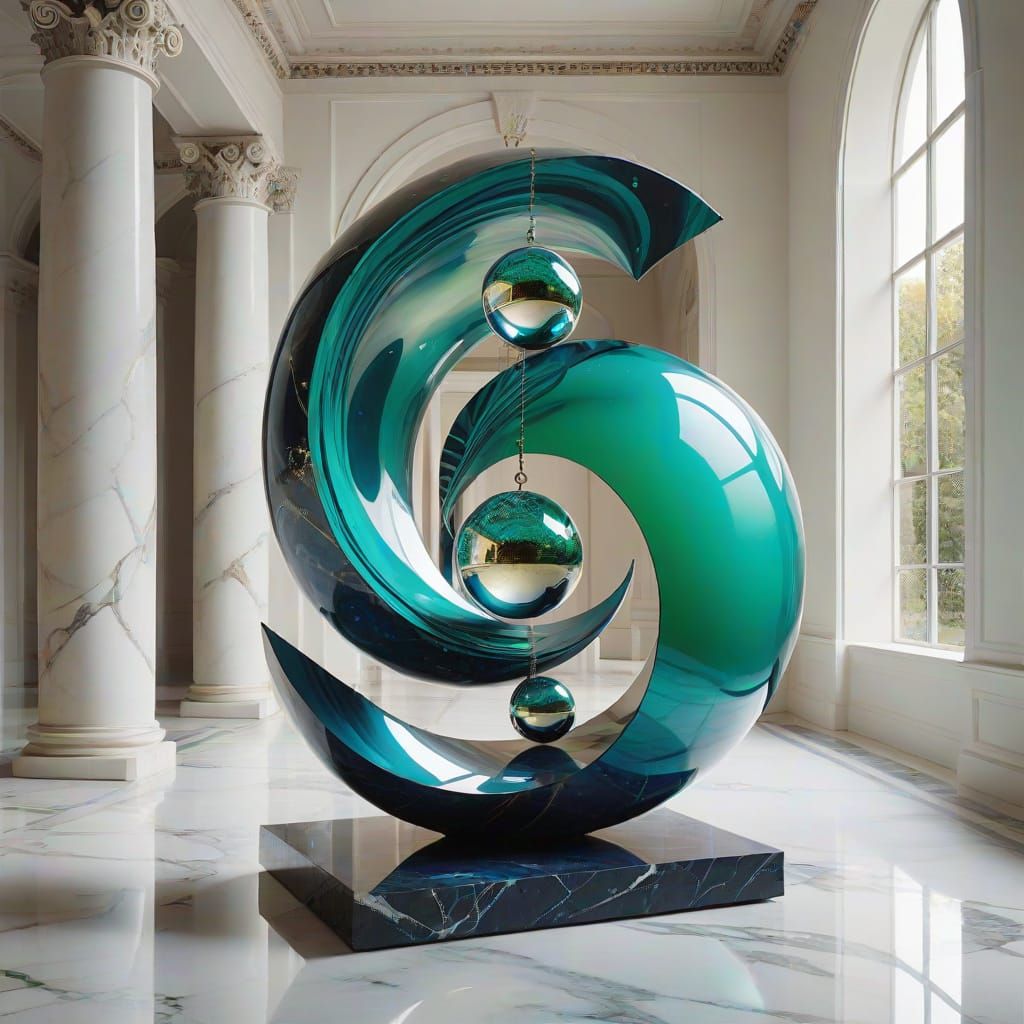 Ethereal Abstract Sculpture Defies Reality