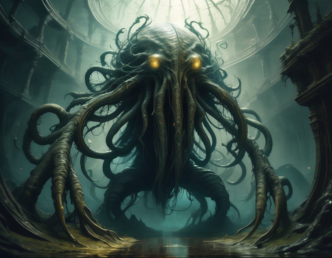 Lovecraftian Cryptid: Shape-Shifting Monstrosity in Hyperrea...