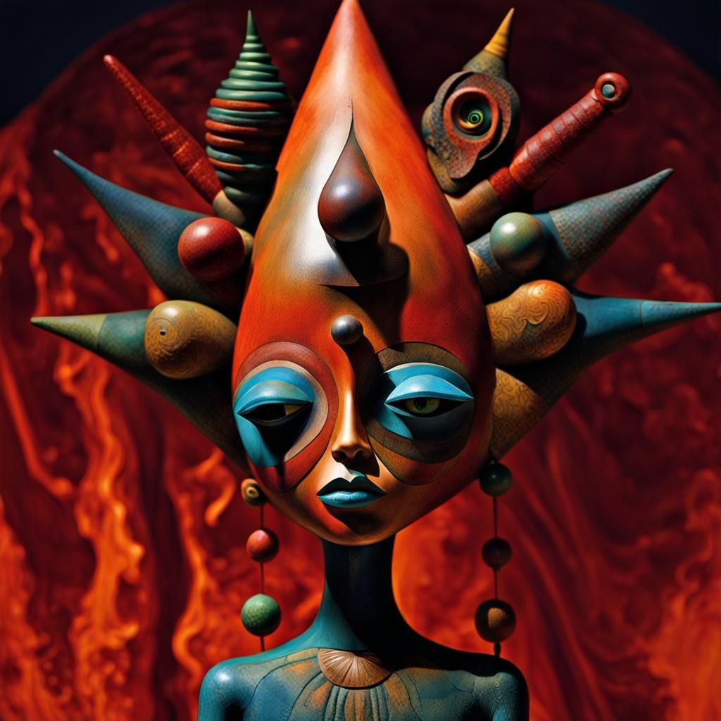 Surreal Dreamscape: A Magical Realism Art Piece