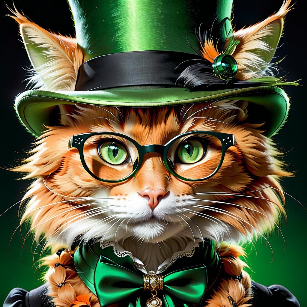 St. Patrick's Day Pussycat