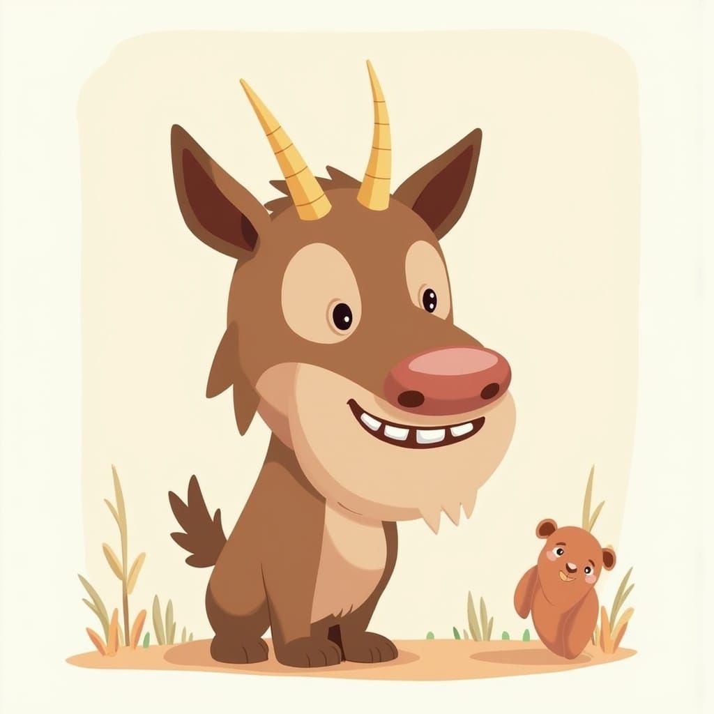 Surreal Forest Creature Reveals Hidden Strength