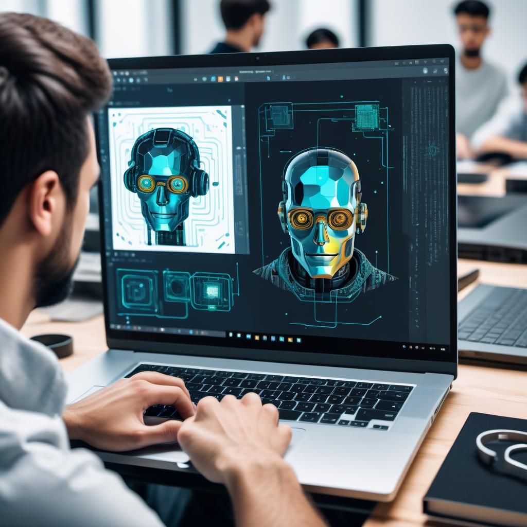 Recursive AI Image Creation by Digital Designer