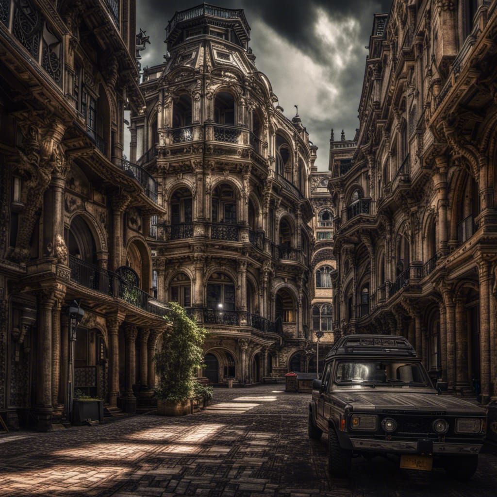 Hyperrealistic Discovery Scene in High Definition