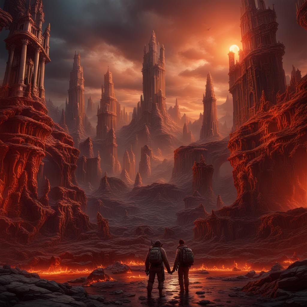 Hellish Postcard: Wish You Were Here