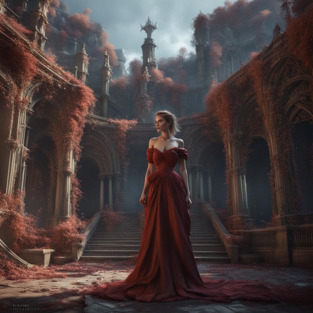 Hyperrealistic Lady: Apology in Octane Rendering