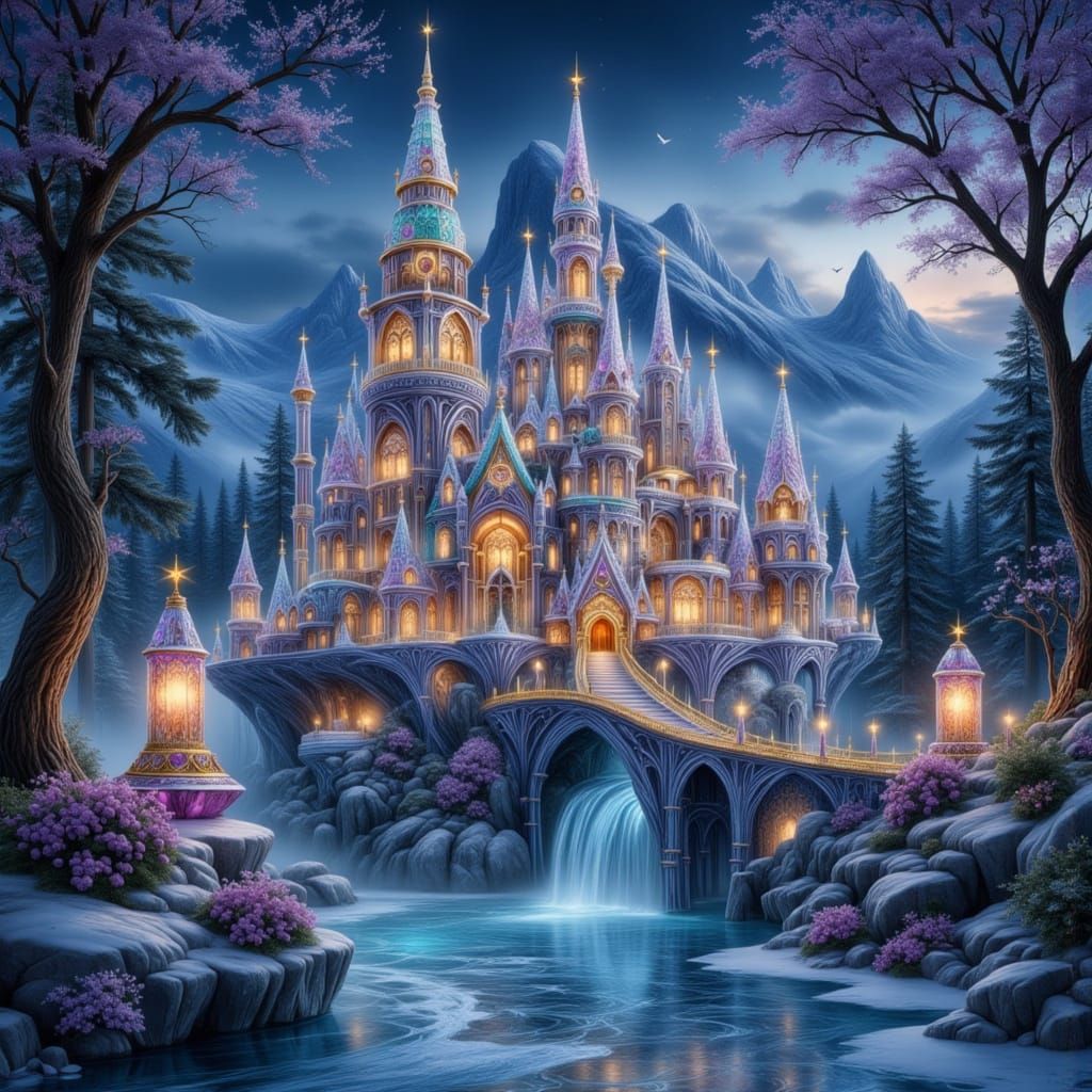 A Jewel of a Castle in Spring