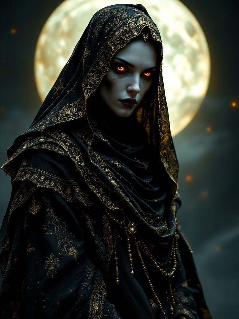 Mysterious Servant of Death in Moonlit Majesty