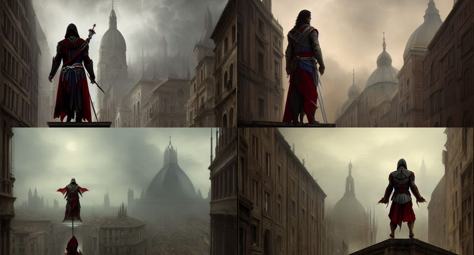 Ezio Auditore in Italian Renaissance City, Sinister Art