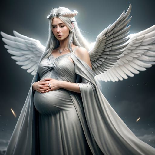 Angel of War: A Photorealistic Portrait of Hope