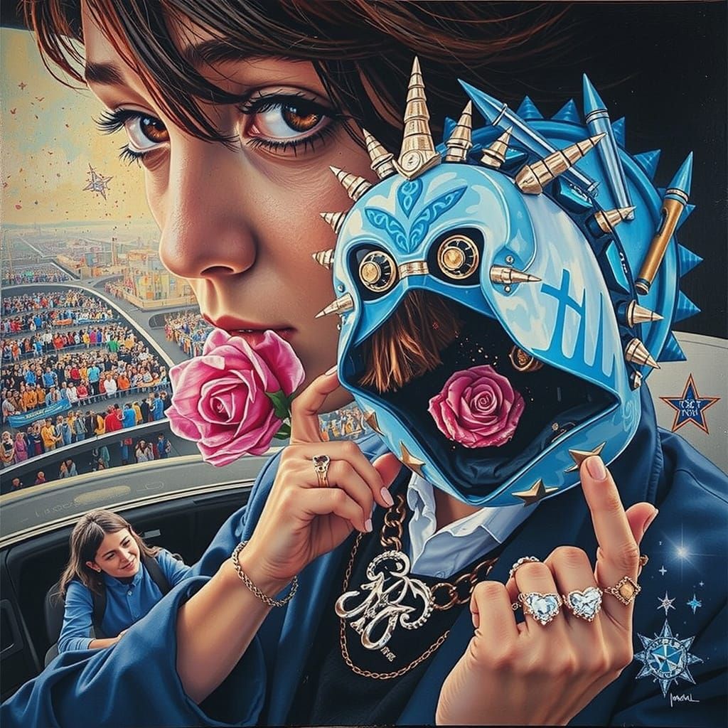 AI Artistry: Exploring Concepts of Perfection and Genius