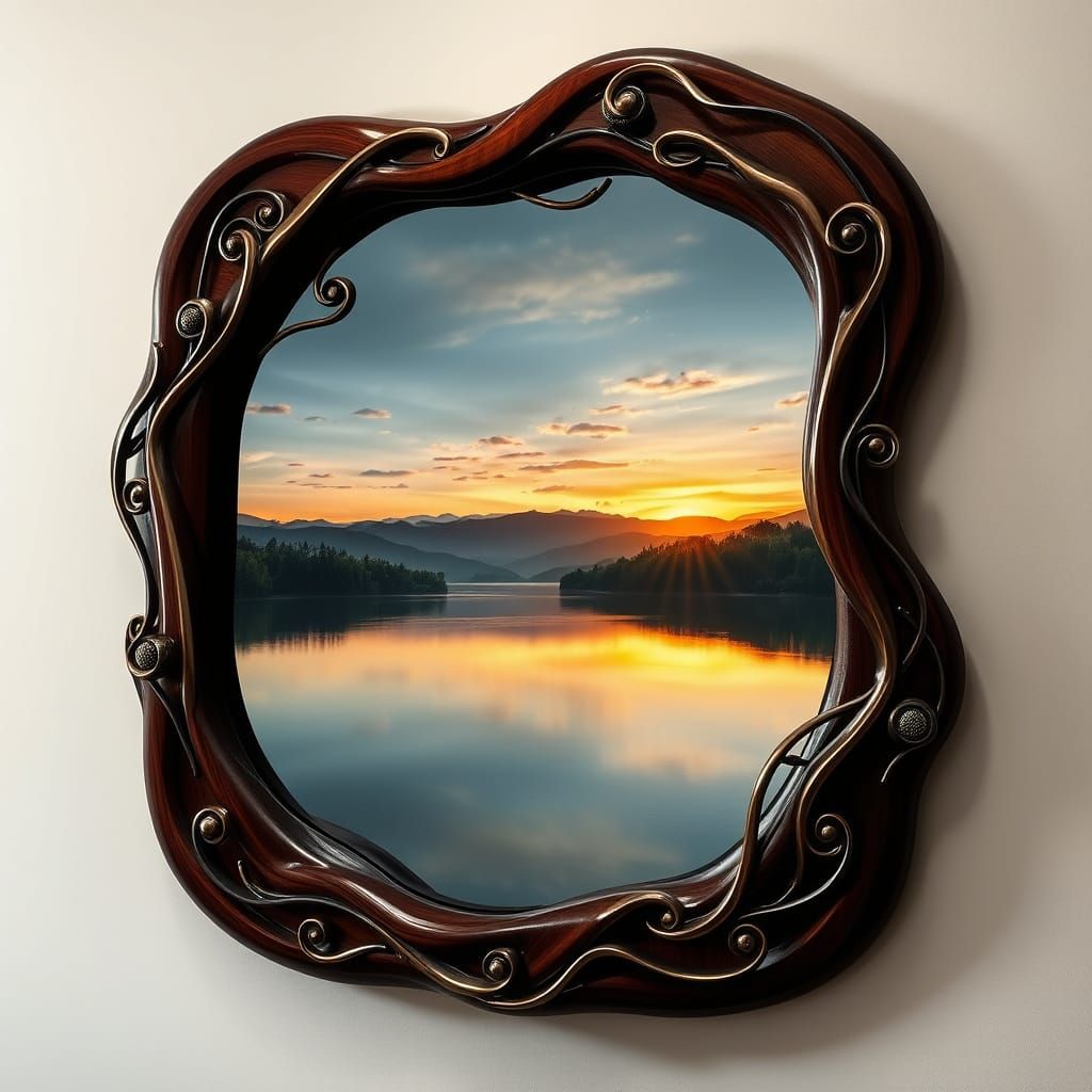 Reflecting the breathtaking beauty of nature.