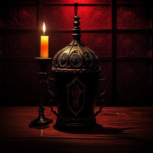 Dark Fantasy Tavern: Chalice of Confession, Gustave Doré Sty...