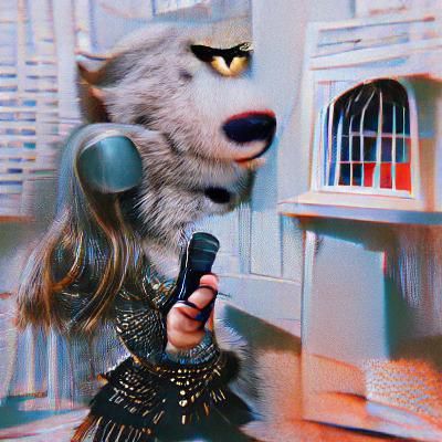 AI Generated Image from Blank Prompt