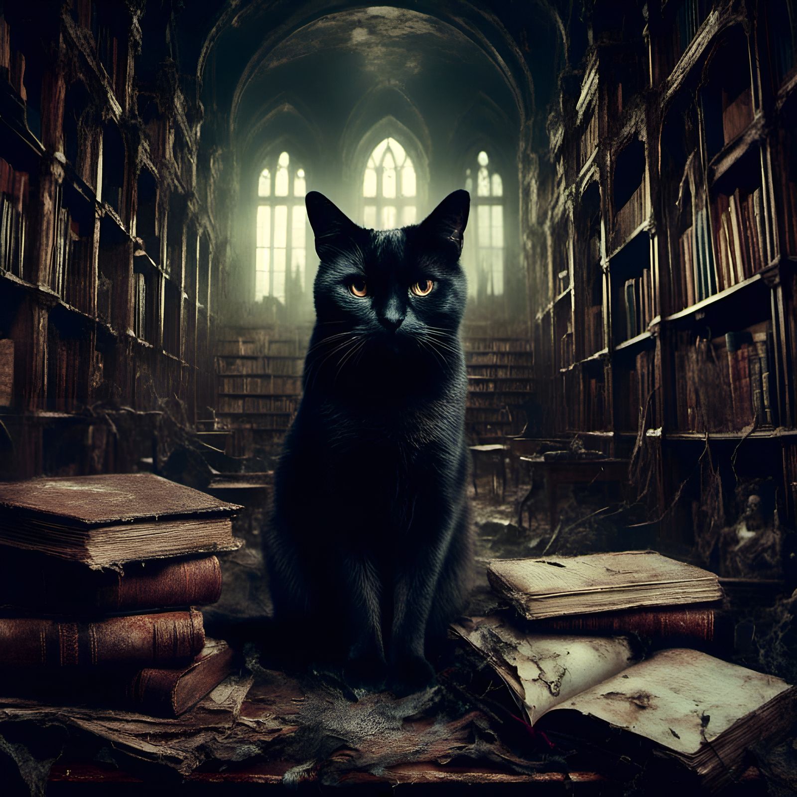 haunted library
