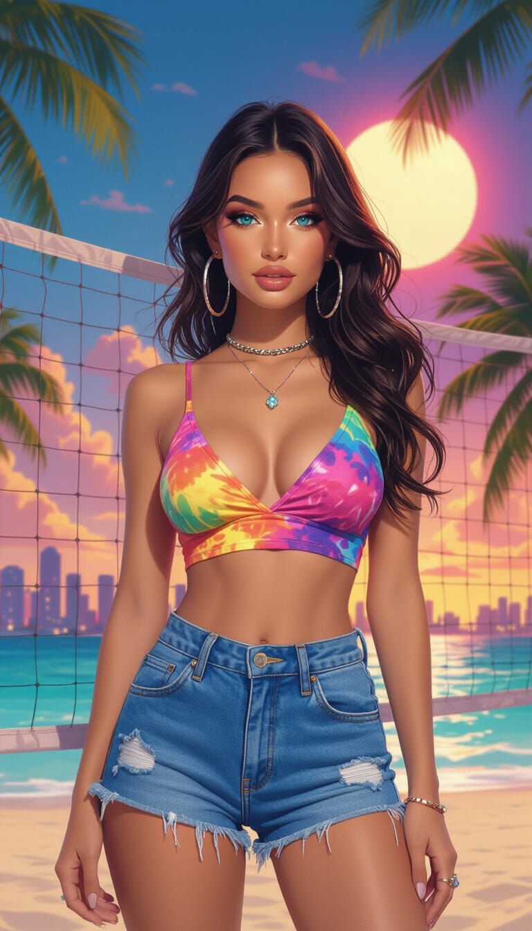 Miami Beach Fantasy: Surreal Fashion Photography