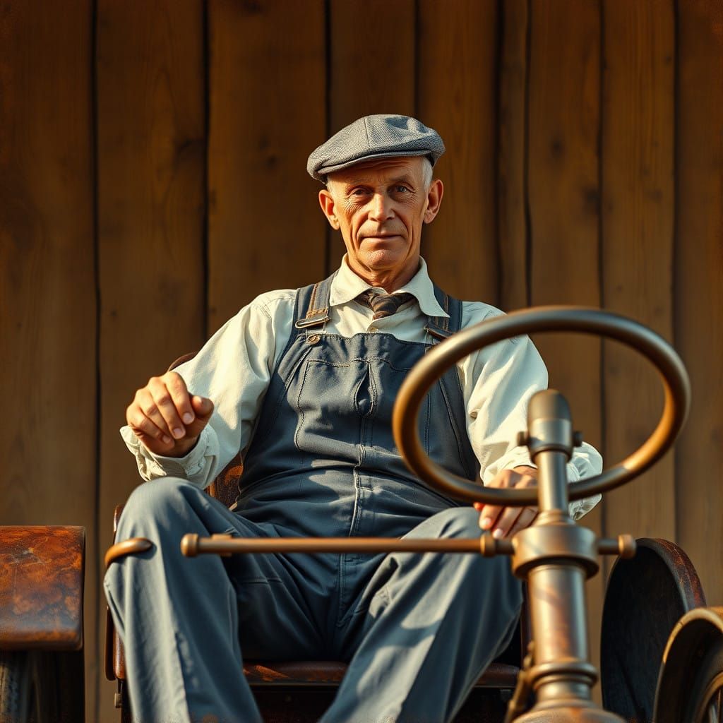 Henry Ford's Historic Ride in 1896 Quadricycle