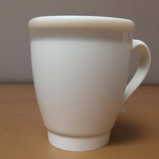 Simple Clay Cup Still Life