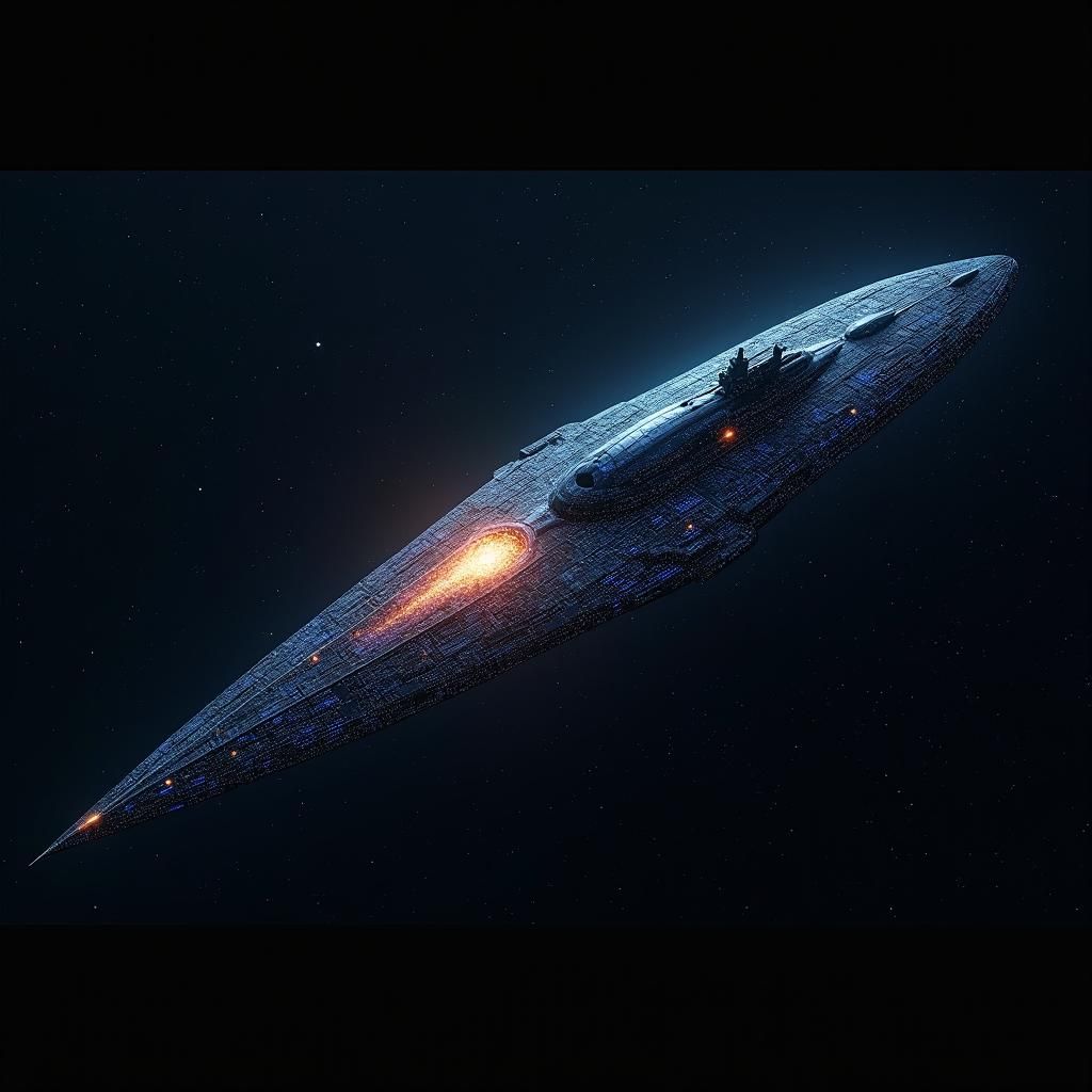 Aurora Generation Ship Navigates Starless Void